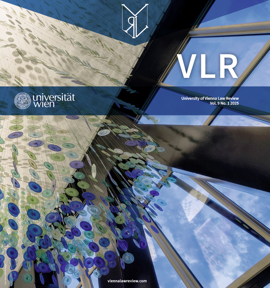 					View Vol. 9 No. 1 (2025): University of Vienna Law Review
				