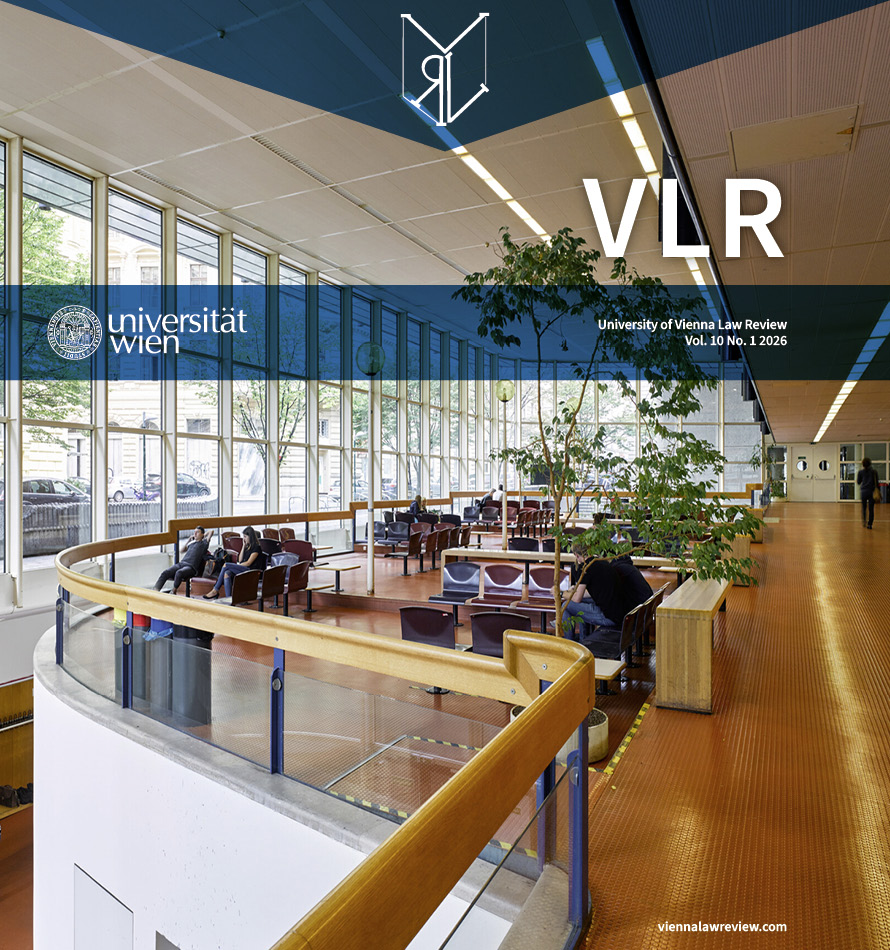 					View Vol. 10 No. 1 (2026): University of Vienna Law Review
				
